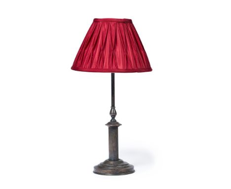 
	
		A MODERN STEEL LAMP 
		with slender stem and round base 
		37cm
		&nbsp;

	

