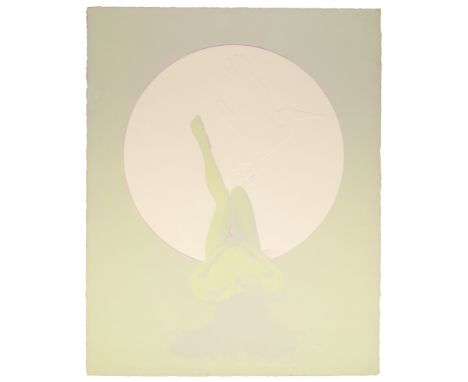 Pop Art - - Mel Ramos.  (1935 Sacramento, Kalifornien - 2018 Oakland, Kalifornien). Pelicana. 1969. Farblithographie auf cham