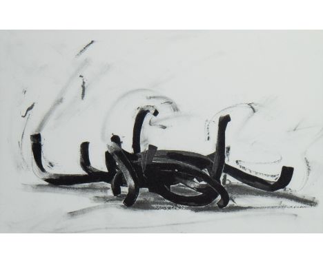 Bernar VENET (1941)Lithograph Untitled, numbered 11/40, signed and dated 2004.Lithografie Zonder titel, genummerd 11/40, gete