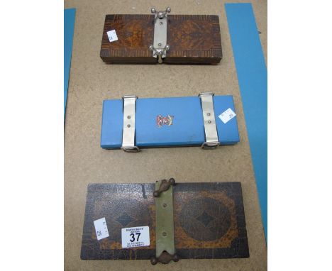 3 VINTAGE TIE PRESSES