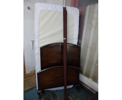 SINGLE BED HEAD BOARD, MATTRESS AND FRAME