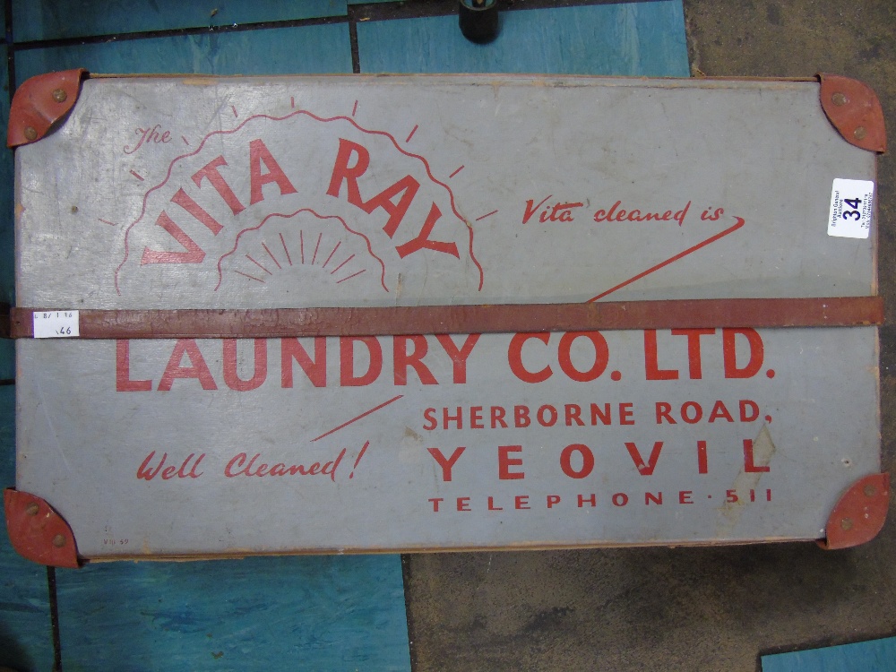 VINTAGE LAUNDRY BOX