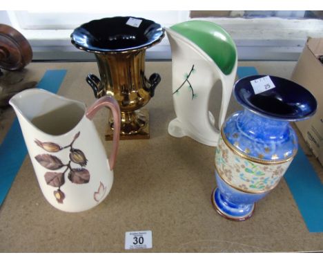4 PIECES OF CHINA INCLUDING CARLTONWARE