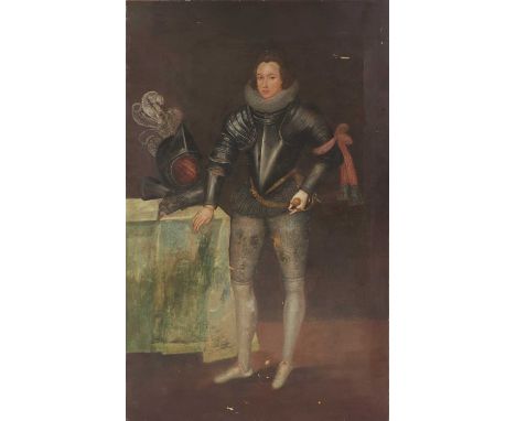 English School, early 17th centuryPortrait of Dudley North, 3rd Baron North, attired for an Accession Day Tilt with a favour,