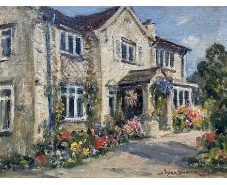 Owen Bowen (Staithes Group 1873-1967): Commission for a Private Residence, Probably Collingham, oil on board signed and dated