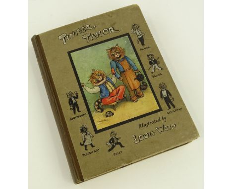 Tinker, Tailor by E Vredenburg, illustrated by Louis Wain.