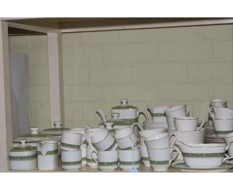 Royal Doulton 'Rondelay' dinner and teaware including three tureens, tea and coffee pots, cups and saucers (over 90 pieces).