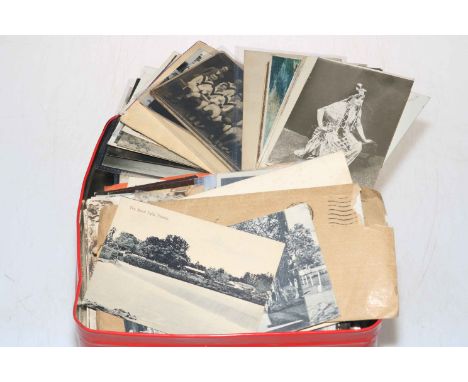 Collection of postcards inc Park Villa football club 1932, Haverton Hill Middlesbrough RP team, Cairo Egyptian military (cric