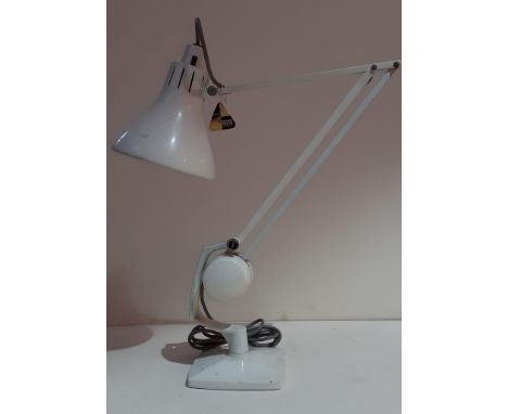 A vintage Simplus anglepoise lamp, as selected for the design centre.Condition- good overall condition, there are a few sligh