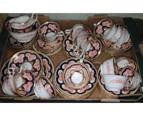 A Wileman &amp; Co Foley china part tea service, approx. 82 pieces.  