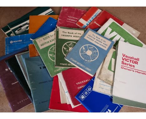 35 Rootes and Vauxhall manuals 