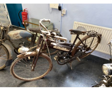 A Dresyenne motorcycle with a Le Poulais engine