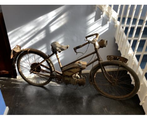 An Excelsior Autobyk GR 7281 motorcycle with Villiers Junior engine, frame number AM2784