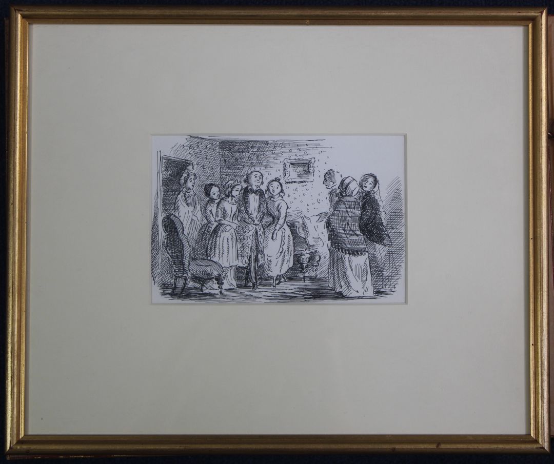 § Edward Ardizzone RA (1900-1979)set of 4 pen and ink drawings ...