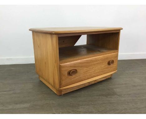 ERCOL GOLDEN ELM TELEVISION UNIT,59cm x 72cm x 49cm