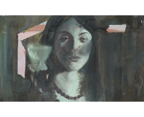 LIAN ZHANG (CHINESE B. 1984) (3)Token; Sleeping Portrait; In Passing
a set of three, each signed 'Lian Zhang' (verso), one da