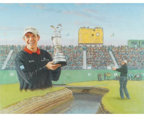 AFTER GRAEME BAXTER (2)Champion Golfer of the Year
signed in pencil 'Graeme Baxter' and signed by Padraig Harrington (in lowe