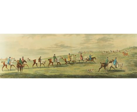 THOMAS SUTHERLAND (BRITISH, C. 1735-1838) AFTER HENRY ALKEN (4)Newmarket, Training; Ipswich, Weighing; Ascot Heath, Preparing