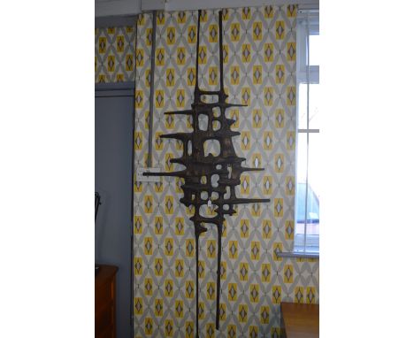 Retro Composite Wall Sculpture 