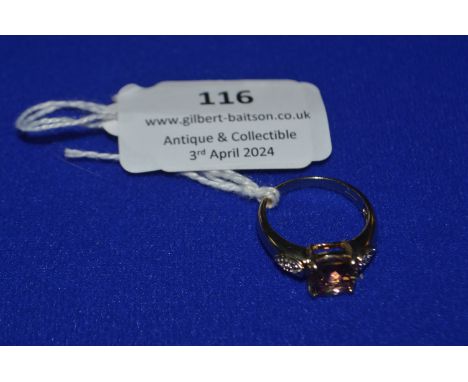 9ct Gold Ring Size: N ~3.5g 