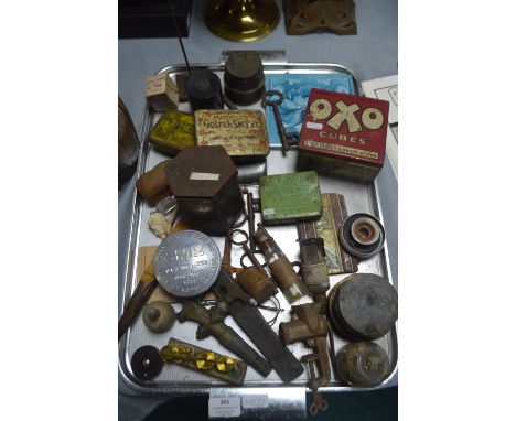 Collectible Tins, Scales, etc. 