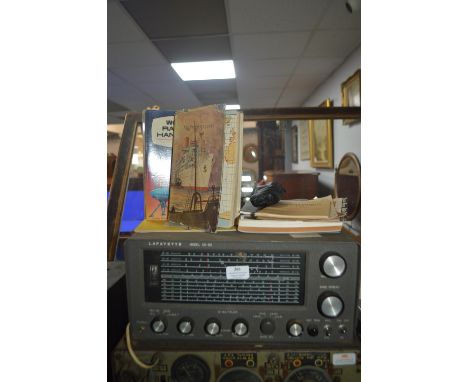 Lafayette HE-30 Valve Radio plus Radio & Wireless Communication Books, Microphones, etc. 