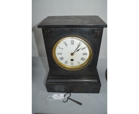 Slate Mantel Clock 
