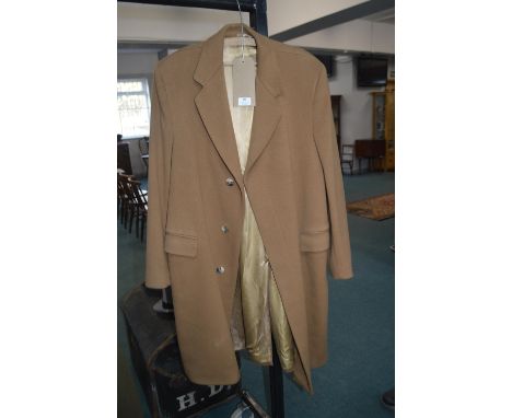 Crombie Wool Overcoat Retailed by Austin Arnold 
