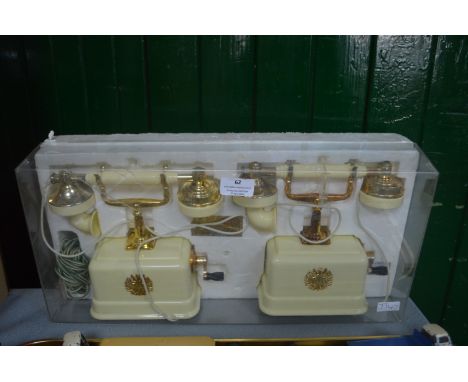 Vintage Telephone Intercommunications Set 