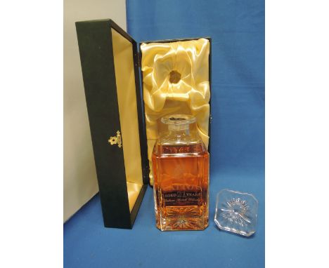 A Catto's 21 year old  deluxe Scotch whisky in glass decanter, 43% vol, and boxed
