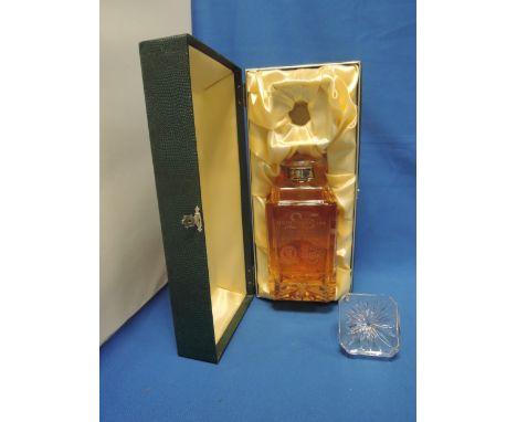 A bottle of Inver House, The Quintessential 25 year old Scotch whisky, 43% vol in glass decanter