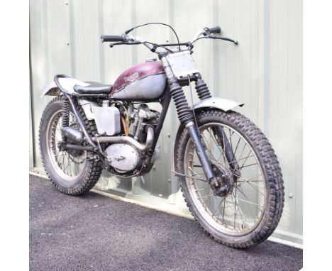 1959 Triumph Cub 200cc trials motorcycle, purchased by the vendor in 1970. With buff logbook, registration number 710 MPC tho