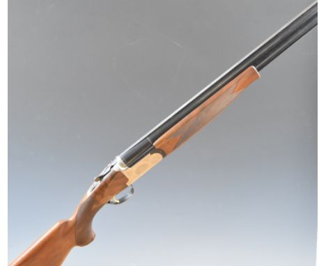 Parker-Hale 12 bore over and under ejector shotgun with named and engraved lock, engraved trigger guard, underside and thumb 