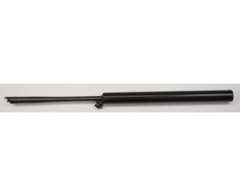 Mossburg 12 bore 37 inch sound moderated shotgun barrel chambered for 2&frac34; and 3 inch cartridges and choked &frac12;.&nb