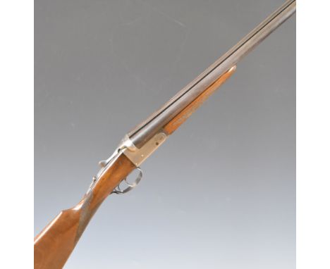 The Basque&nbsp;16 bore side by side ejector shotgun&nbsp;with border engraved locks, underside, top plate and fences, cheque