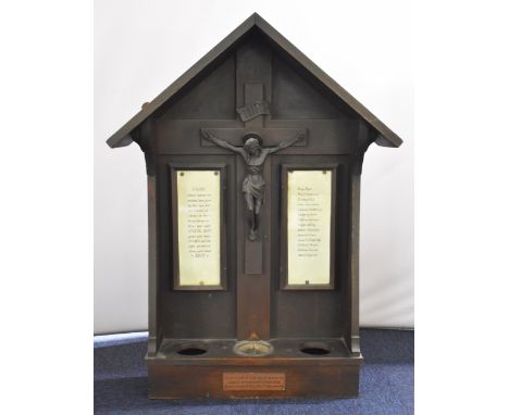 WW1 interest war shrine dedicated to Lieutenant Colonel James Atkinson Longridge, C.M.G, Chevalier of the Legion of Honour, I