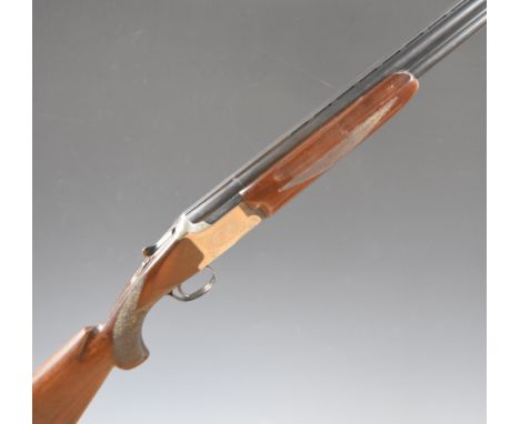 Winchester Model 101 XTR Lightweight 12 bore over and under ejector shotgun with engraved scenes of birds to the locks and un
