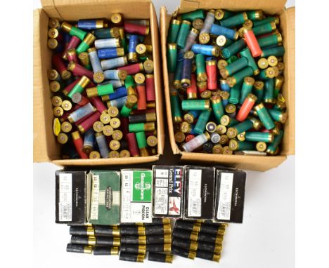 Over five hundred12 bore shotgun cartridges including Eley Grand Prix Bismuth, E J Churchill Hellfire, Gamebore Clear Pigeon 