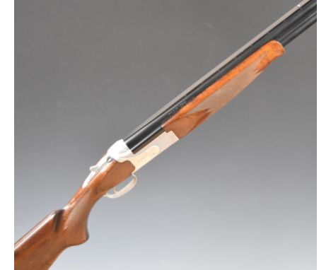 Winchester Select Sporting 12 bore over and under ejector shotgun with chequered grip and forend, named lock, adjustable sing