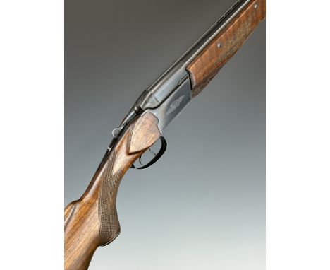 Tula Russian 12 bore over and under ejector shotgun with cocking indicators, engraved locks, underside, trigger guard, top pl