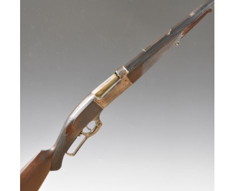 Savage Model 99 .303 Savage underlever-action rifle with chequered semi-pistol grip and forend, sling mounts, vacant brass pl