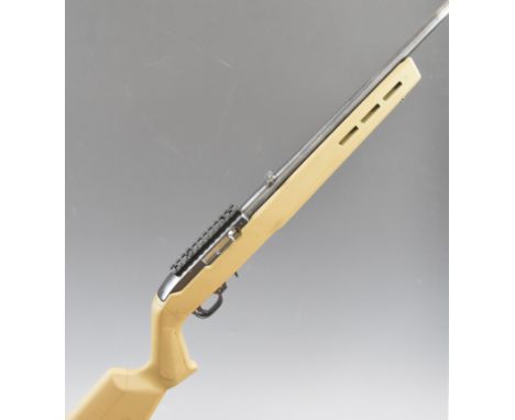 Ruger Model 10/22 .22 semi-automatic rifle with composite stock, multi-shot magazine, textured semi-pistol grip, adjustable s