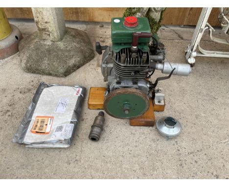 A VILLIERS PETROL STATIONARY ENGINE 