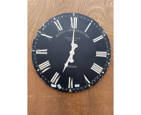 A VINTAGE STYLE WALL CLOCK 
