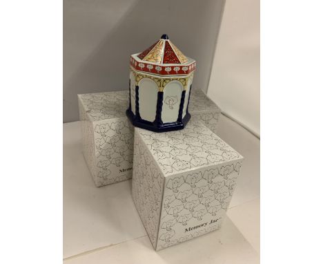 THREE BOXED WADE MEMORY JARS 