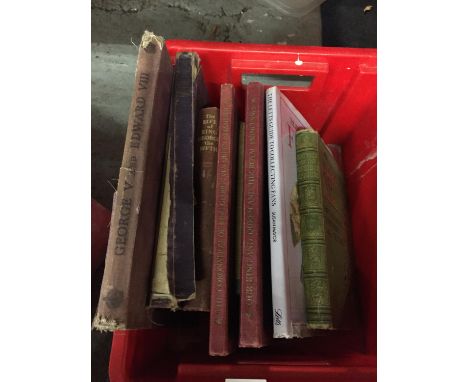 VARIOUS VINTAGE BOOKS TO INCLUDE GEORGE V, BATTLES OF THE 19TH CENTURY, ROYALTY ETC 