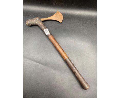 Wooden Handled Axe 