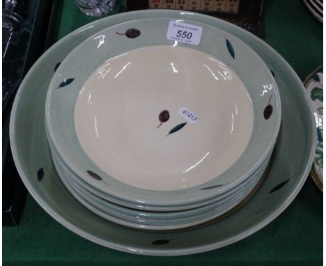 Poole Pottery ""Fresco"" bowls