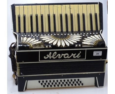 An Alvari piano accordion