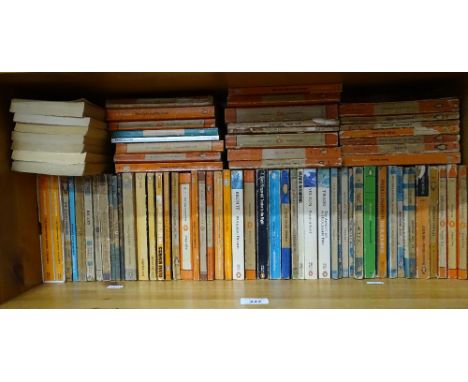 A shelf of Penguin books